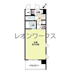 CASSIAJUSO 1Kの間取図画像