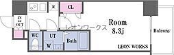 S-RESIDENCE難波大国町domina 2階