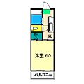 第十つくもコーポ2階2.7万円