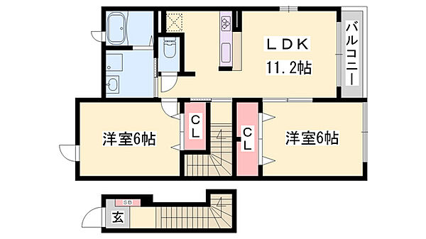 同じ建物の物件間取り写真 - ID:228047555575