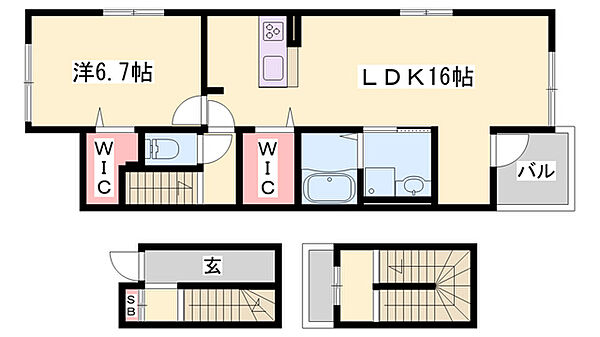 同じ建物の物件間取り写真 - ID:228048361333