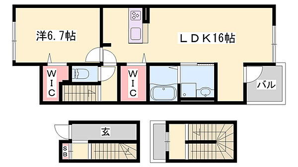 同じ建物の物件間取り写真 - ID:228048361434