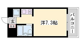 クリーンピア南大路時計台  ｜ 兵庫県姫路市東延末3丁目（賃貸マンション1R・8階・19.64㎡） その2