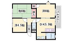 フレグランス金保Ａ棟・Ｂ棟(ST) 2階