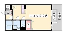 プランドール堂本 1階