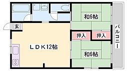 オリエンタルマンション 6階/-