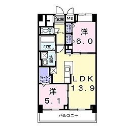 ＫＵＮＩＯ 2階/-