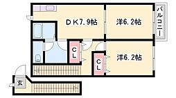 サンシャルマン 2階