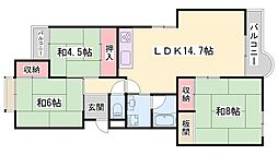 第二恵美酒マンション 4階/-