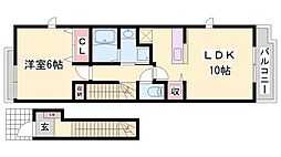 ウエスト ウッド アベニュー 2階