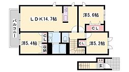 メゾン福渡Ａ 2階/-