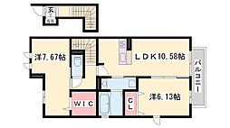 エスポワールひかりが丘 B 2階