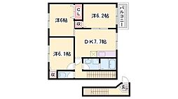 Ｓｅｔｔｌｅ城西 2階/-