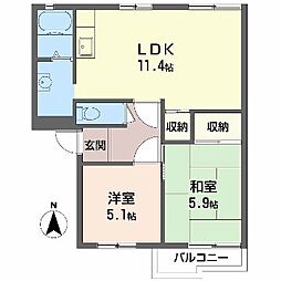 レジデンス友沢 2階