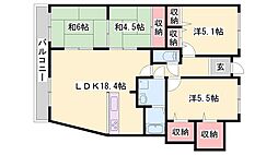 ローズヴィラ東加古川 6階