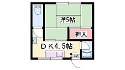 間取図画像 1DK