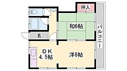 グリーンハイツ 2階