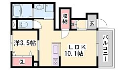 フィールドヴィレッジIII 1階/-