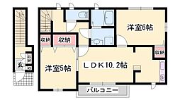 シュライン・フロント 2階