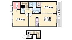 シャーメゾンいろは 2階