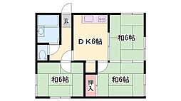 大池ハイツ 1階/-