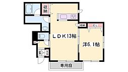 シャーメゾン土山西 1階/-