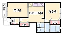 サウス・グリーンC 1階/-