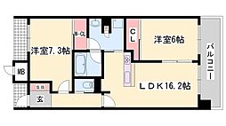 アルファステイツ野里 10階/-