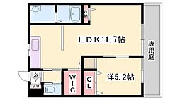 フレグランスＨ・Ｍ 1階/-