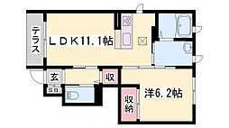 レジデンス永尾 1階/-