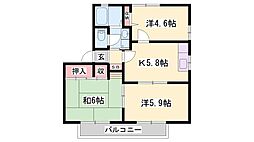 ディアス宮脇 2階/-