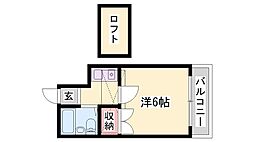 ウエストリバー 2階/-