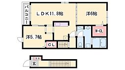 アーディ ヴィラI 2階