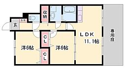 パティオ三木 1階/-
