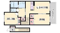 エステート今宿 2階/-