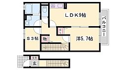ヴァルト B棟 2階