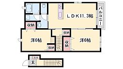 ファンターナ 2階/-