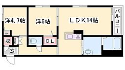 フェリーチェ 1階/-