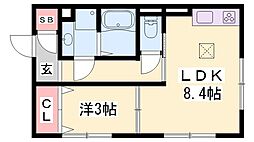 ラフィーネ亀山 1階