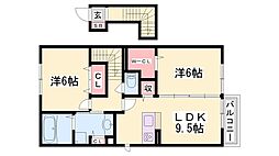 サンフルール 2階