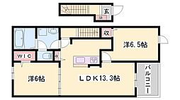 リブサニーD 2階/-