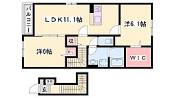 アイリス・K II 2階