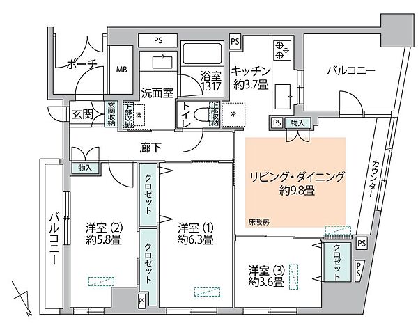 間取り：313004765676