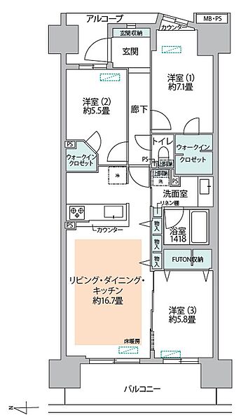間取り：313004768379