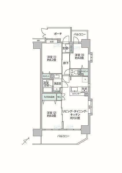 間取り：313004911272