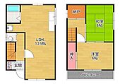 枚方市都丘町 2階建 築48年のイメージ