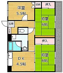 ビレッジハウス春日I 4階