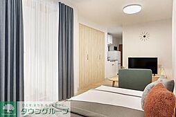 ＡＰＴ柴又 104 1階ワンルームのリビング/ダイニング