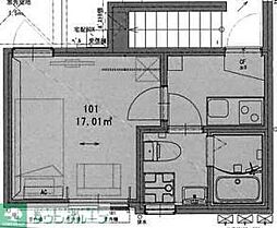 プルミエール　よつ木 3階1Kの間取り