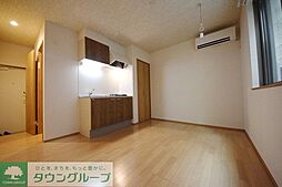 北総鉄道 新柴又駅 徒歩4分の賃貸アパート 1階ワンルームのリビング/ダイニング